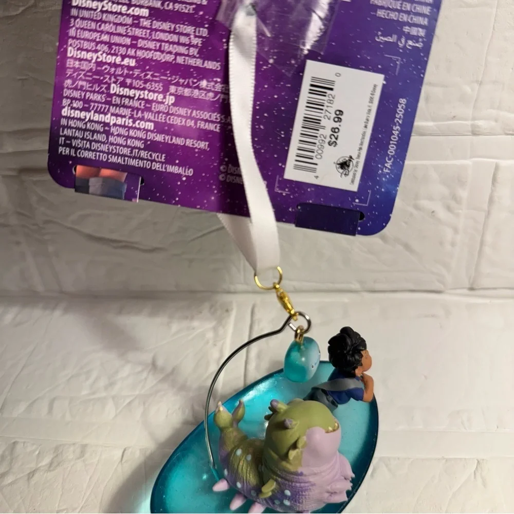 New Disney Pixar Elio Ornament - Blue and Purple